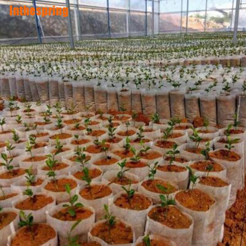 Bộ 100 Miếng Vải Không Dệt Trồng Cây Tiện Dụng