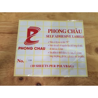 Decal nhãn PC No.110