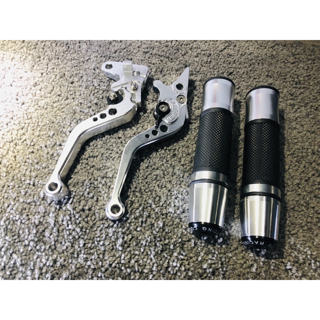 COMBO bộ tay thắng 6 số + bao tay gù ý màu đen gắn cho mọi dòng xe