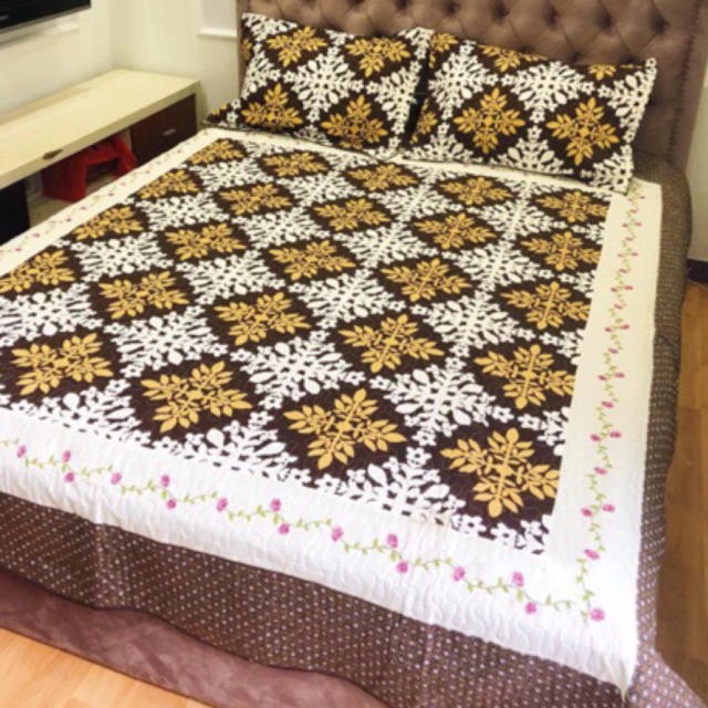 Bộ ga gối Quilt cao cấp