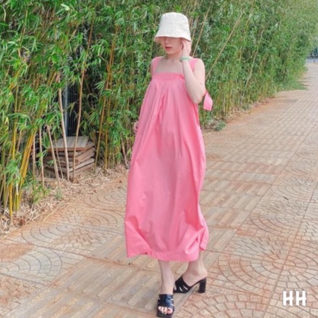 Đầm maxi nữ 2 dây bản to dáng dài đầm đi biển sexy nữ LT317 | BigBuy360 - bigbuy360.vn