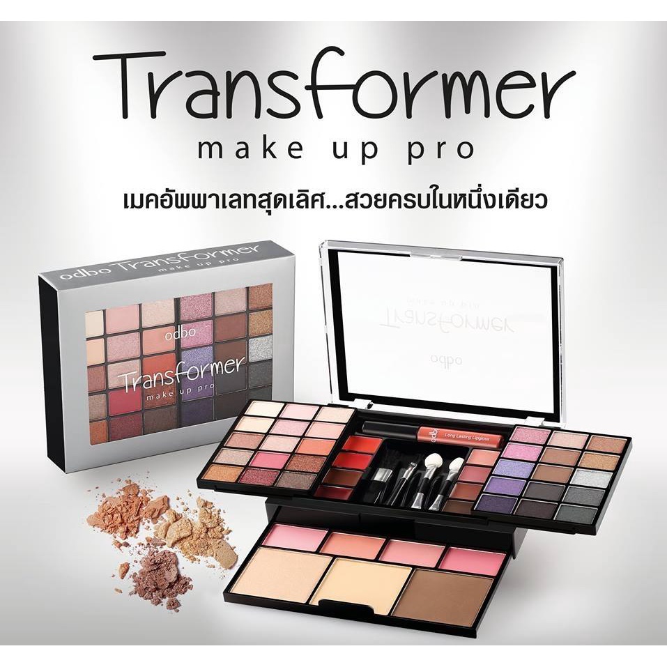 Set Trang Điểm ODBO Transformer Make Up Pro SỐ 1