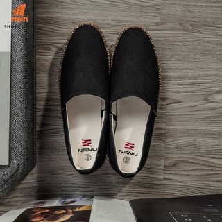 Giày Lười Nam Nanu SLI_08 Đế cói Basic
