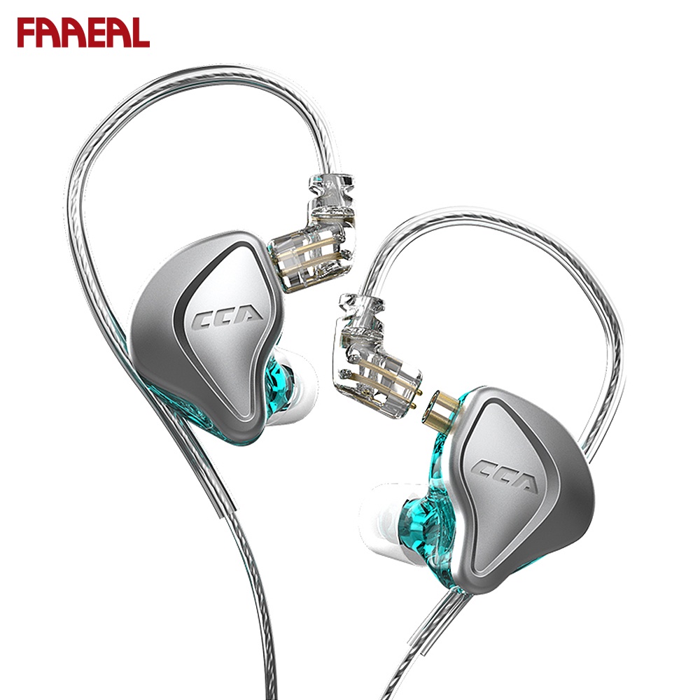 FAAEAL CCA NRA HiFi In Ear Earphone Dynamic Hybrid Wired Headset