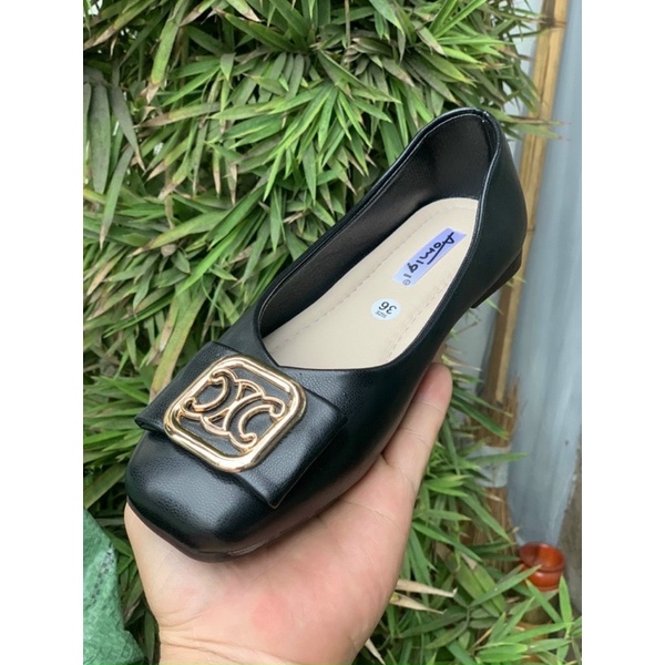 Giày bệt nữ mũi tròn bít búp bê đế bằng siêu nhẹ êm chân đi học đẹp rẻ thời trang