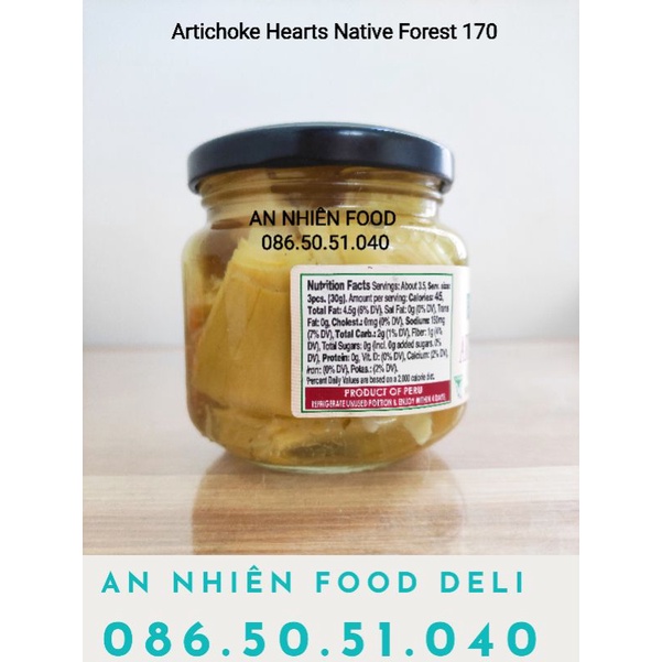 Artichoke Hearts Atiso ngâm nhập khẩu từ Mỹ