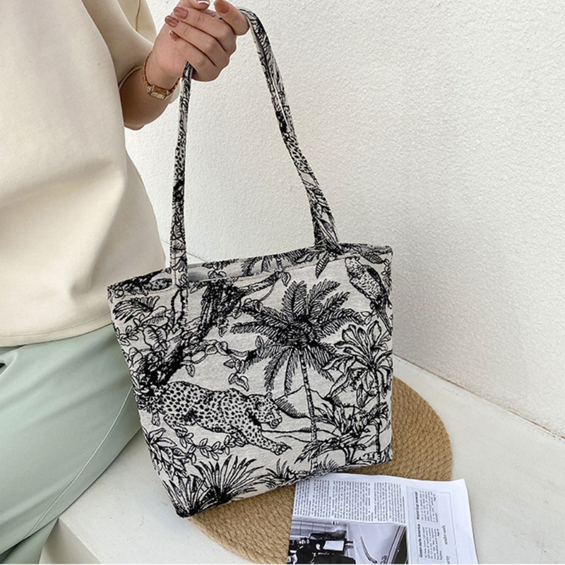 Túi vải Thêu Họa Tiết Thời Trang Cho Nữ