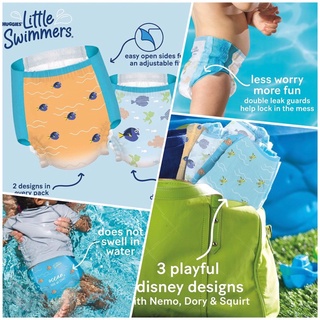 Tã Bỉm quần bơi Huggies Little Swimmers Swim Diapers USA có 3 size S M L cho bé 1 cái.