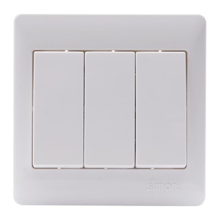Bộ công tắc ba 2 chiều lắp đế chuẩn vuông Simon Series 50 51032B