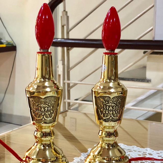 CẶP ĐÈN ĐIỆN BẰNG ĐỒNG