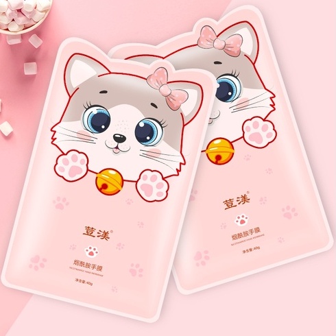 Mặt Nạ Tay Mèo Siêu Cute 40g  -