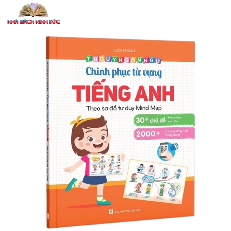 Sách - chinh phục từ vựng tiếng anh - theo sơ đồ tư duy mind map  sách có - ảnh sản phẩm 1