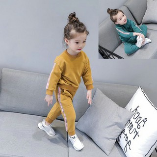 Bộ thể thao cho bé gái (1-5 tuổi)