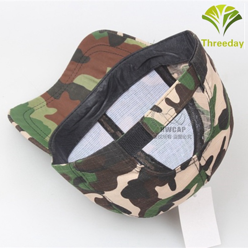 Nón kết họa tiết camo kiểu quân đội thời trang cho nam