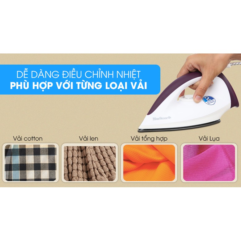 Bàn ủi khô Bluestone DIB-3726 Hàng chính hãng Bảo hành 24 tháng