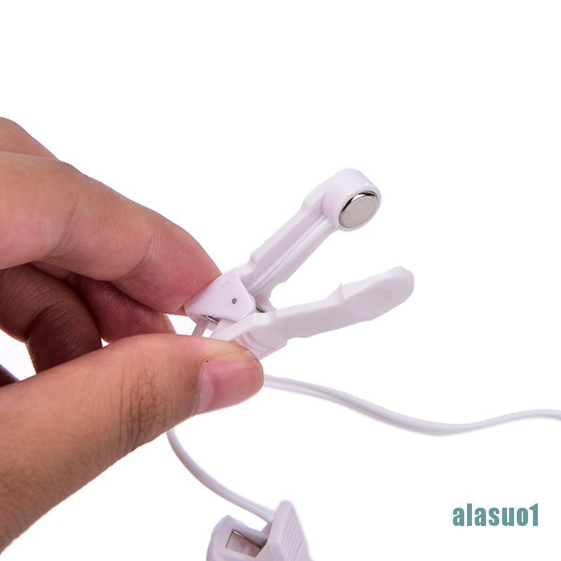 (Hàng Mới Về) Dây Điện Tĩnh Điện Với 2 Đầu Kẹp Cho Massage Tensuo1 2.5mm