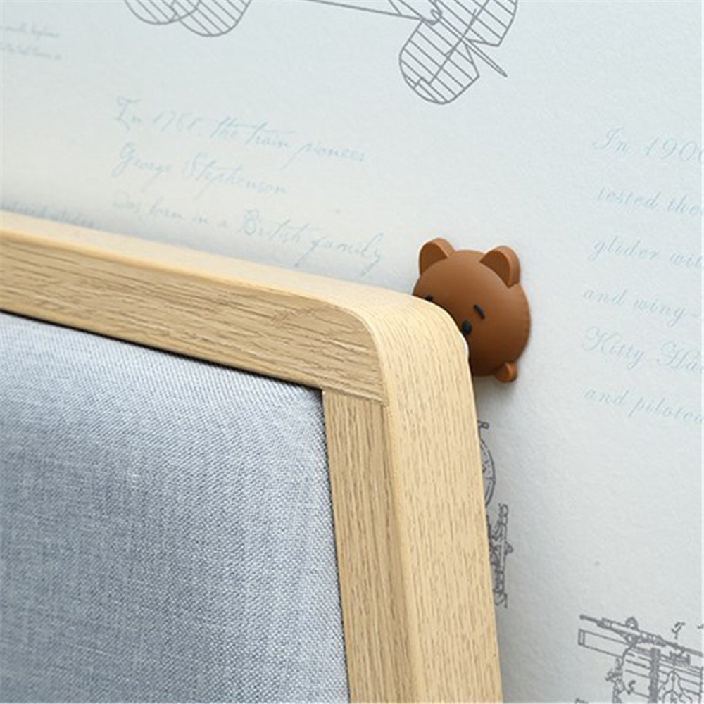 Dụng cụ chặn cửa bằng silicon in họa tiết hoạt hình dễ thương