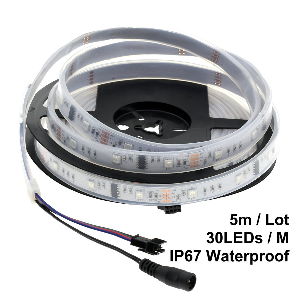 Dây Đèn Led 150 Bóng Dc12v 6803 Ic 5050 Rgb 5m / Lot