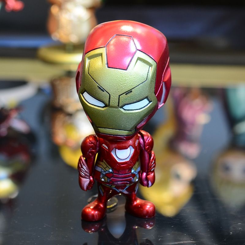 Mô Hình Nhân Vật Siêu Anh Hùng Deadpool Iron Man Spider-Man Thanos