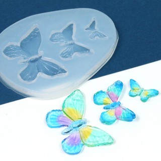 Khuôn trang sức resin đất sét bướm