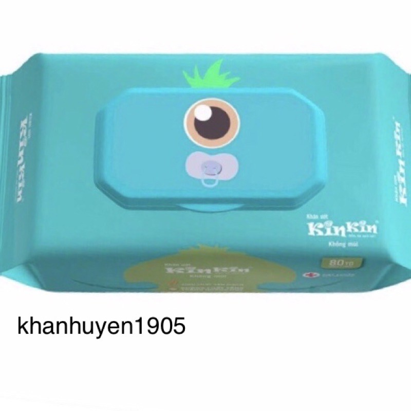 KHĂN ƯỚT KIN KIN 80 TỜ