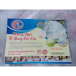 Mùng chụp tự bung người lớn 1m8x2m