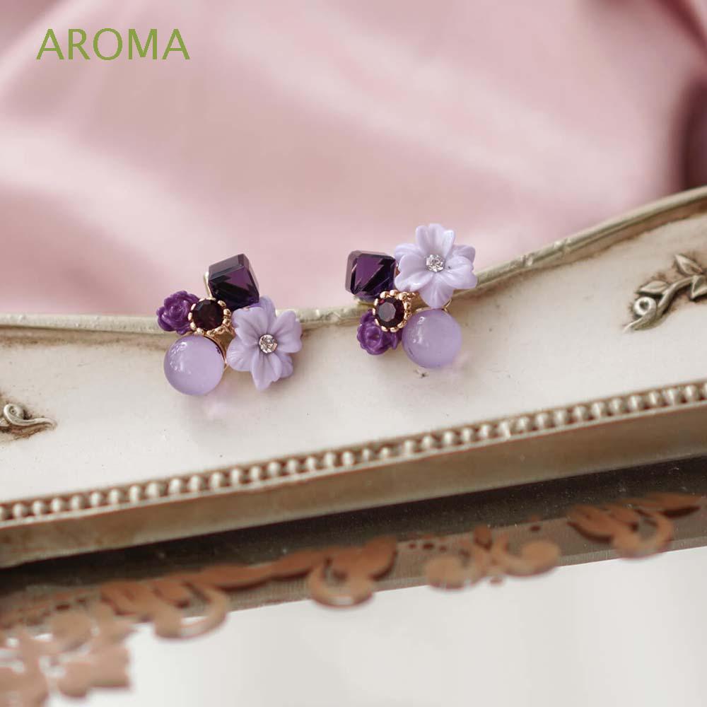 Khuyên Tai Nữ Trang Tạo Hình Độc Đáo Chất Liệu Resin 925