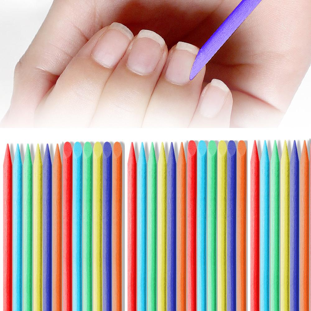 Que Gỗ Hai Đầu Màu Cam Kích Thước Nhỏ Gọn Chuyên Nghiệp Dành Cho Bạn Nữ