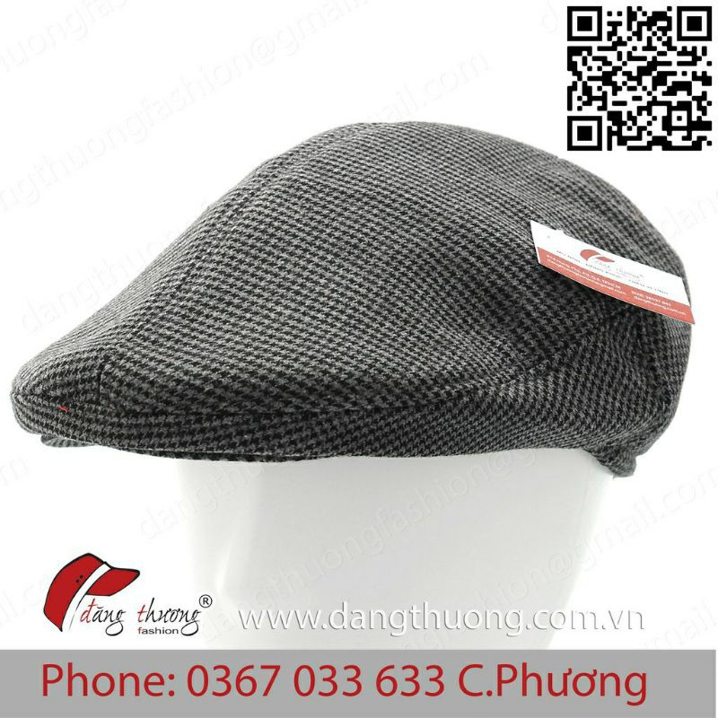 [SHIP HOẢ TỐC ] [CÓ SẴN]Mũ nồi nam DẠ DÀY DẶN caro bere beret nỉ dạ cho người trung niên, cao tuổi phong cách cổ điển