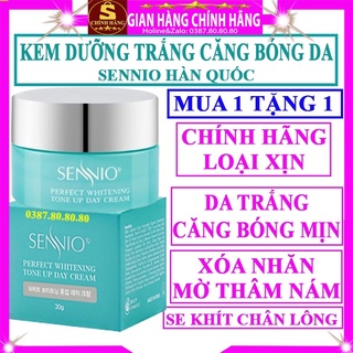 Kem dưỡng trắng căng bóng da mặt Sennio hàn quốc tái sinh phục hồi chống lão hóa da dành cho nam nữ bà bầu ban đêm ngày