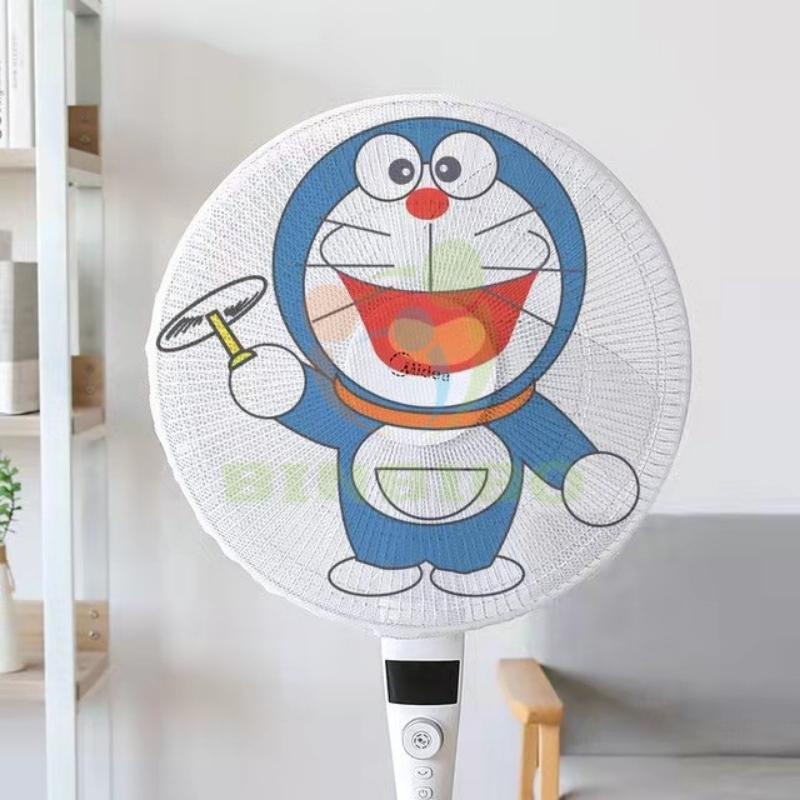 Lưới bọc quạt bảo vệ ngón tay bé có dây rút cho quạt loại to đường kính từ 40 đến 45 cm