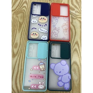 Ốp lưng xiaomi Note 10 lite viền dẻo màu bảo vệ camera in hình cute phukien60a