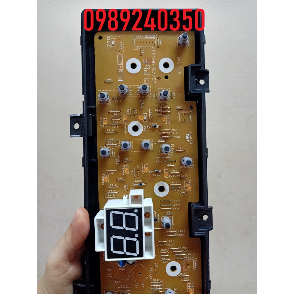 Bo mạch máy giặt Panasonic NA F85A1, NA F90A1, NA F100A1, NA F115A1, NA F85X1, NA F90X1, NA F100X1, NA F115X1, NA F135X1