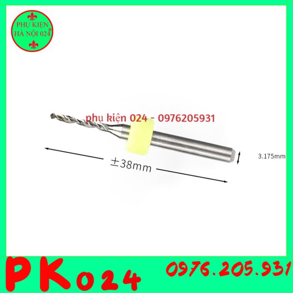 Combo 10 Mũi Khoan CNC Cao Cấp Độ Chính Xác Cao Đường Kính Từ 0.3-1.5mm