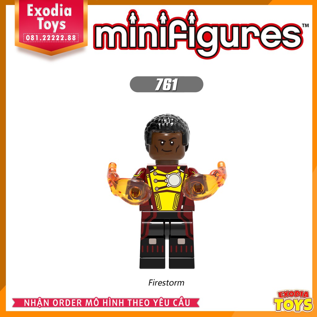 Xếp hình minifigure siêu anh hùng vũ trụ DC Comics - Đồ chơi lắp ghép sáng tạo - X0179