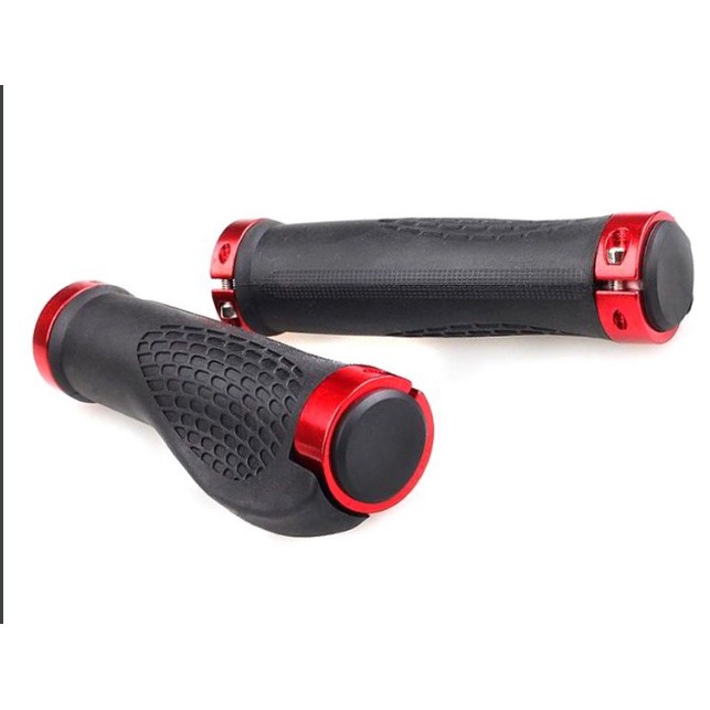 Tay nắm xe đạp thể thao 2 khóa chết có tì chống mỏi