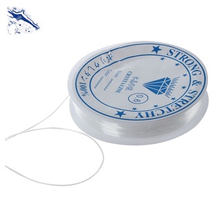 Clear Stretchy Beads Slim String Crystal String Thread Roll