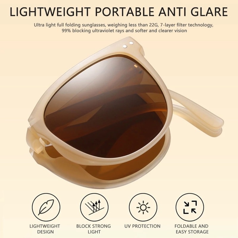 Kính Mát Phân Cực Chống Tia UV Phong Cách Retro Thời Trang