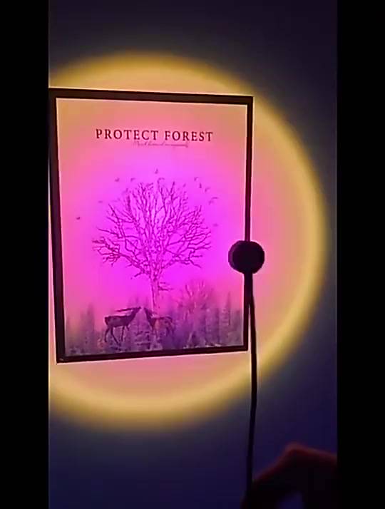 Đèn Led USB Chiếu Hoàng Hôn Trang Trí Phòng Khách / Phòng Ngủ | BigBuy360 - bigbuy360.vn