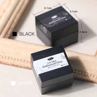 Gel vẽ đậm đặt trắng đen , gel vẽ nổi , vẽ viền trang trí móng