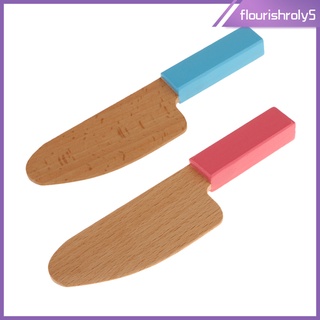 Set 2 Dao Đồ Chơi Mini Bằng Gỗ Cho Bé