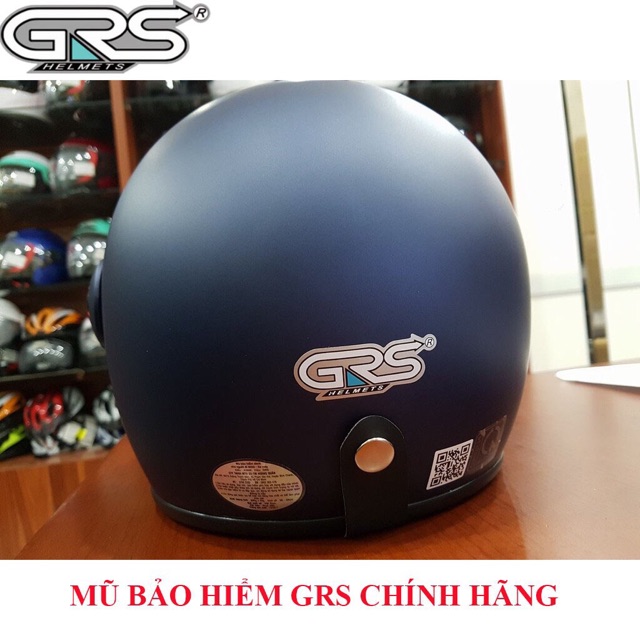 [Cam kết chính hãng] mũ bảo hiểm grs 368 đội ôm đầu kính chống xước nhìn xuyên đêm