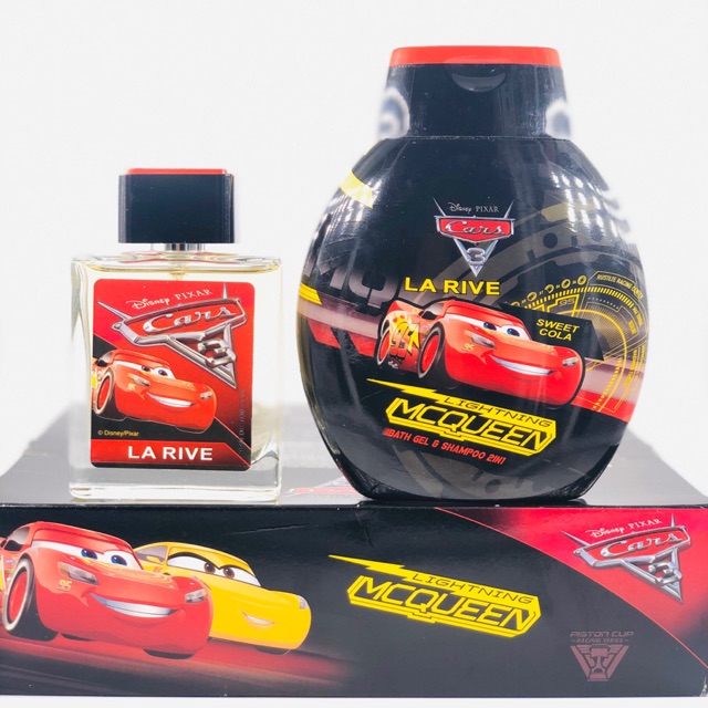 Set Nước hoa bé trai La Rive Disney Cars Children for Boy 50ml