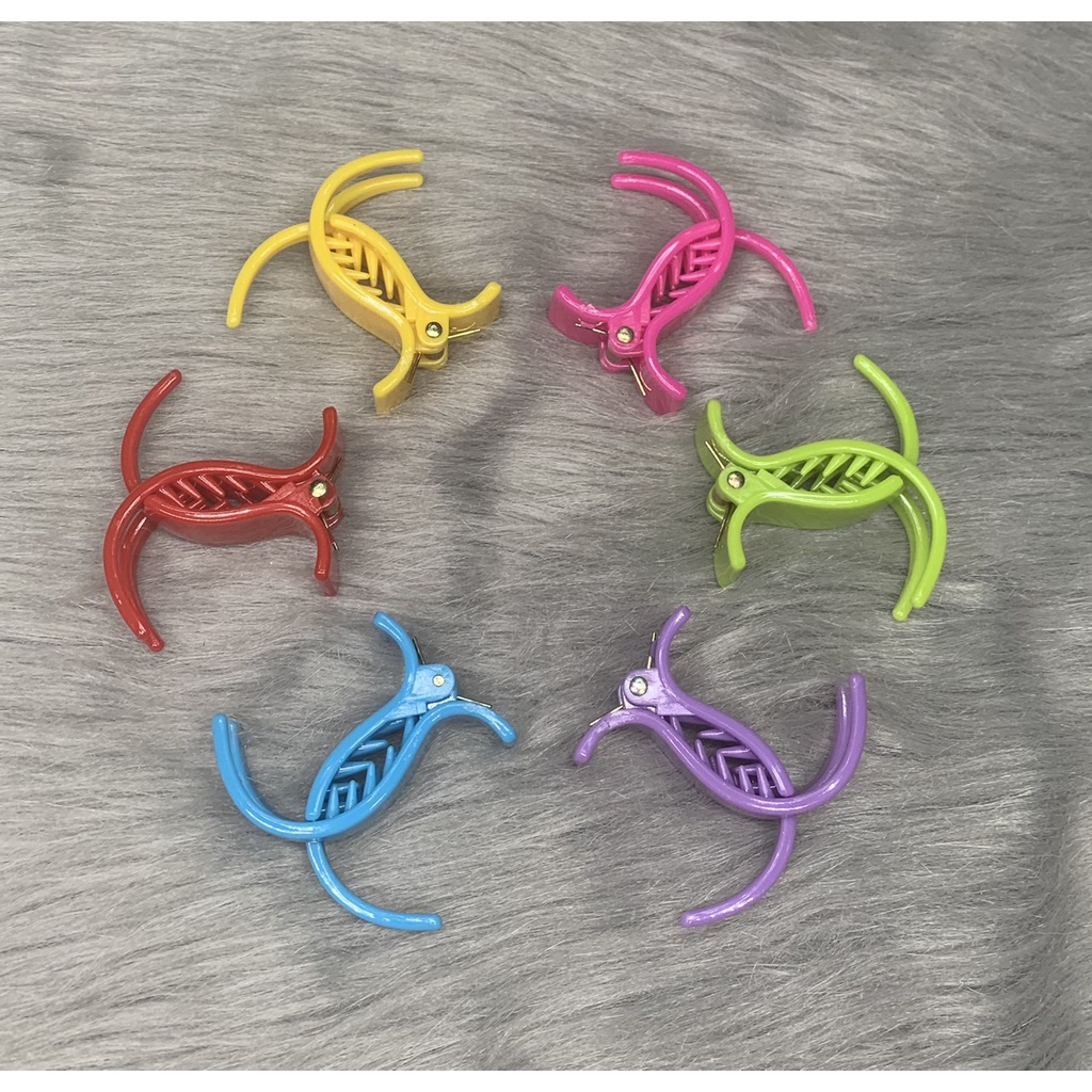 [HCM] combo 6 và 12 kẹp gấp, kẹp càng cua , cài kẹp , 3 răng đủ màu lựa chọn , phù hợp chị em phụ nữ