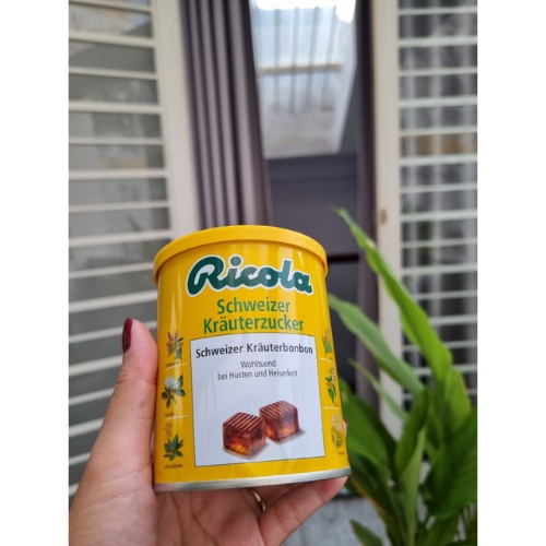 Kẹo ngậm ho thảo mộc Ricola Original Herb Đức 250g