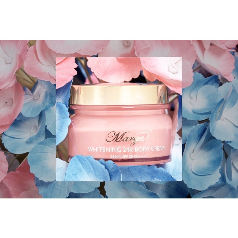 Kem dưỡng trắng Body nâng tông Marge 24k whitening
