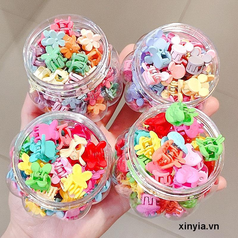 【xinyia.vn】Kẹp Tóc Mini Đính Hoa Đáng Yêu Cho Bé