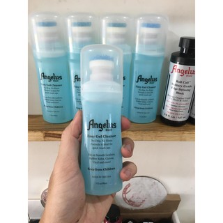 Chai vệ sinh giày có đầu cọ Angelus Gel Cleaner - Vệ sinh đa năng mọi chất liệu từ da cho đến vải