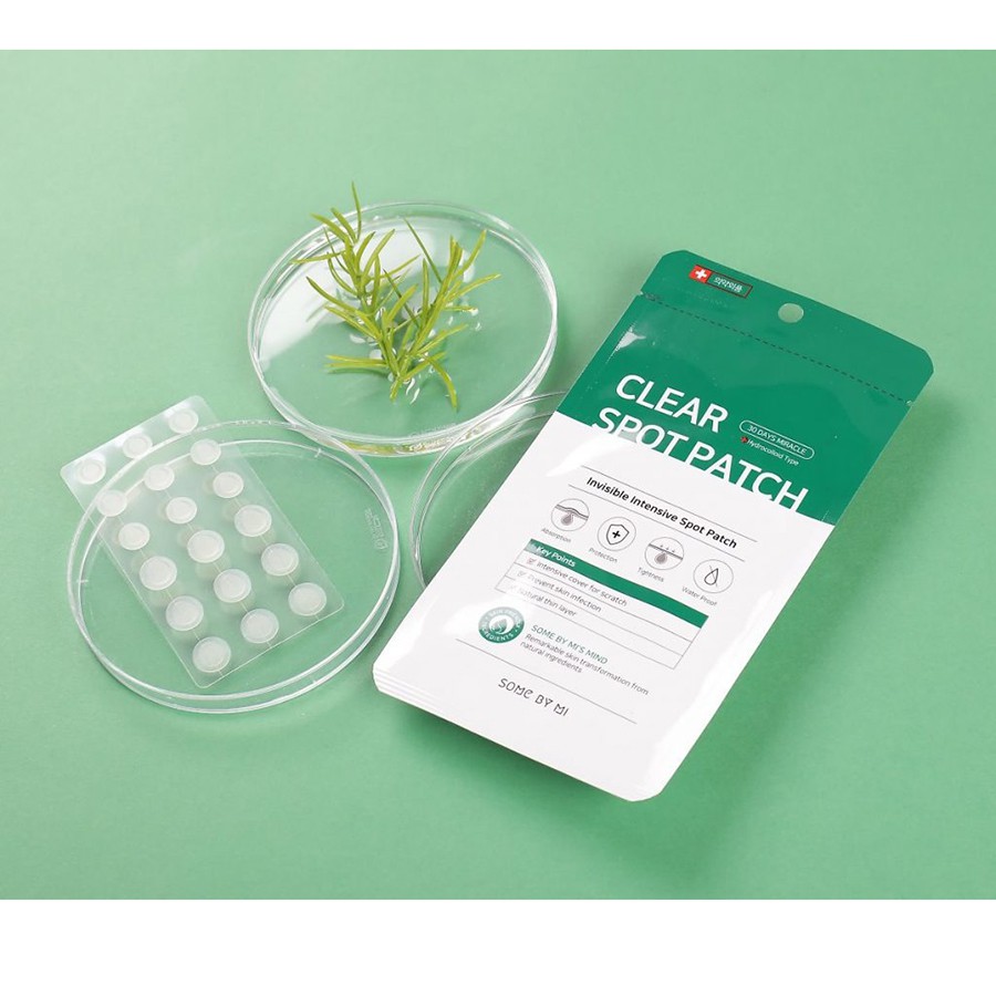 Miếng dán mụn thần tốc Some by mi clear spot patch 18 miếng