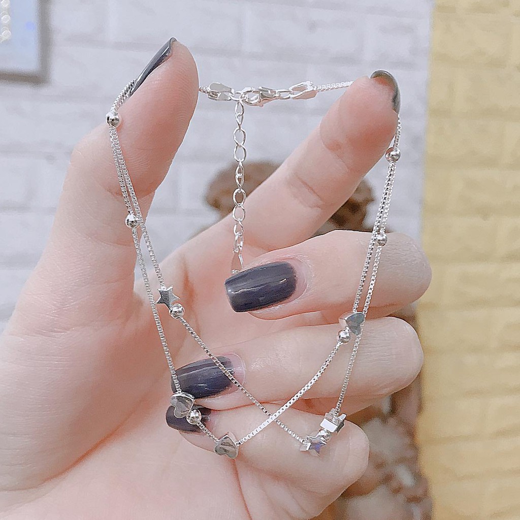 Lắc Chân Chuẩn Bạc Ta 100% Cao Cấp | BigBuy360 - bigbuy360.vn